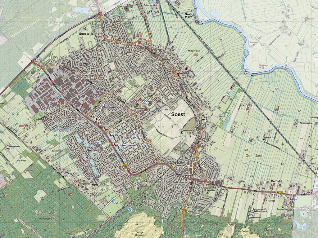 Gemeente Soest OpenTopo