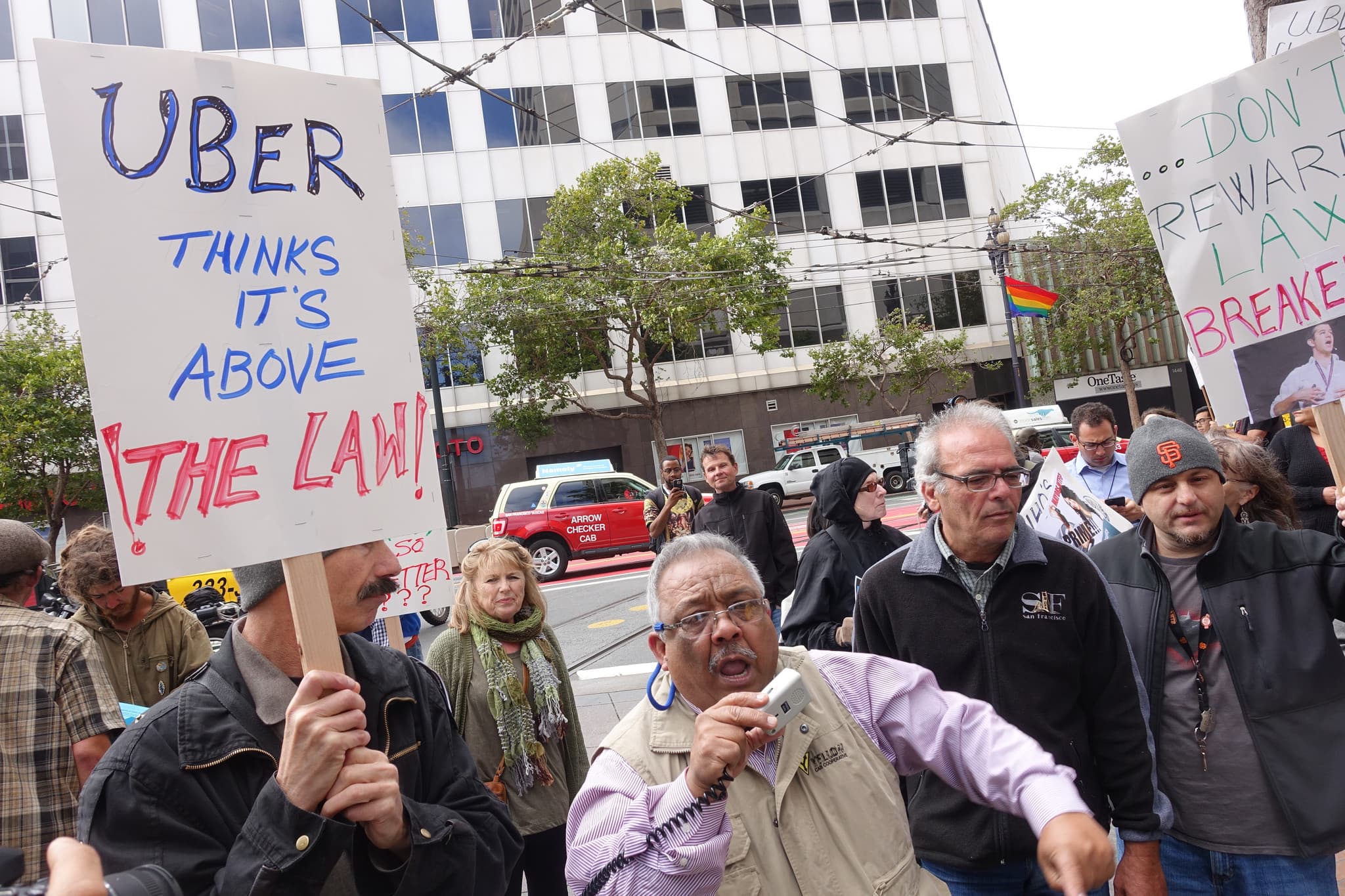 Uber protests
