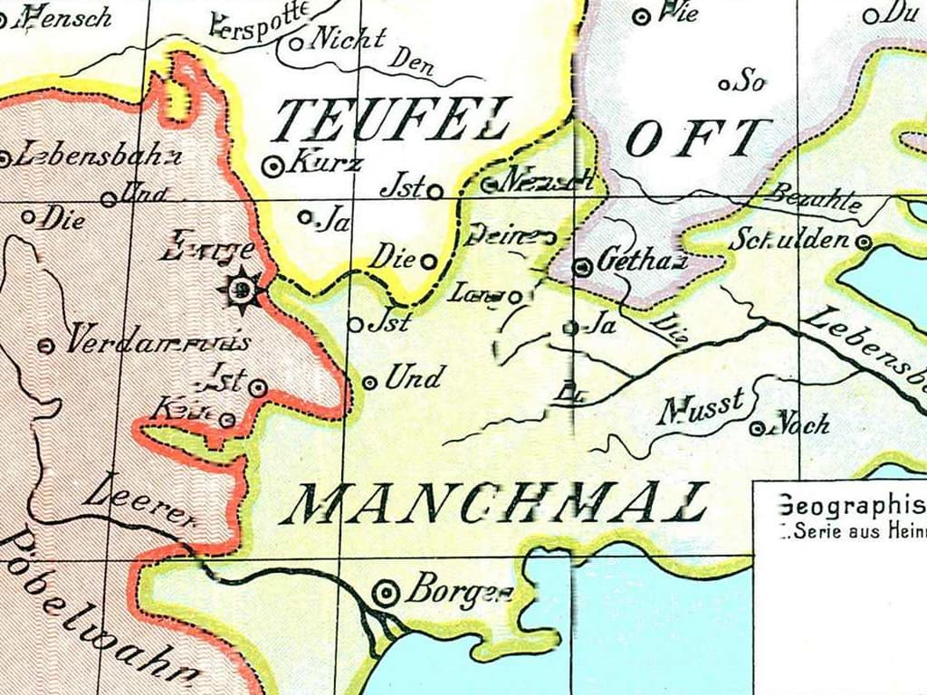 Geographische Liebesraetsel